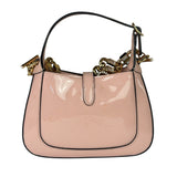 Gucci Pink Patent Leather Mini Jackie 1961 Hobo Bag