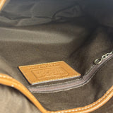 Coach Jacquard Fabric Canvas Monogram Soho Shoulder Bag