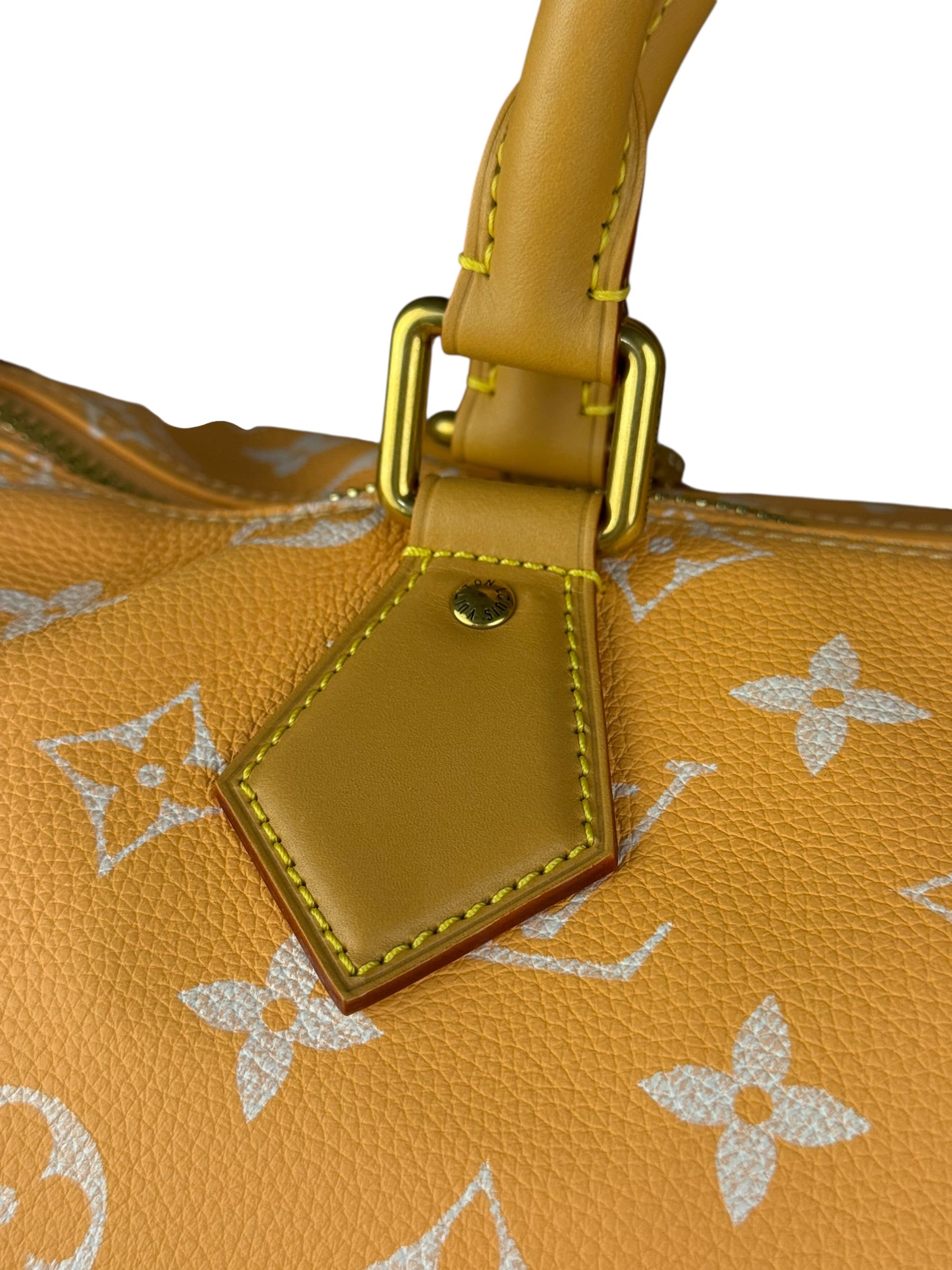 Louis Vuitton Calfskin Monogram Speedy P9 Bandouliere 40