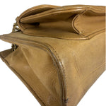 Chanel Brown Lambskin Front Pocket Shoulder Bag 2011