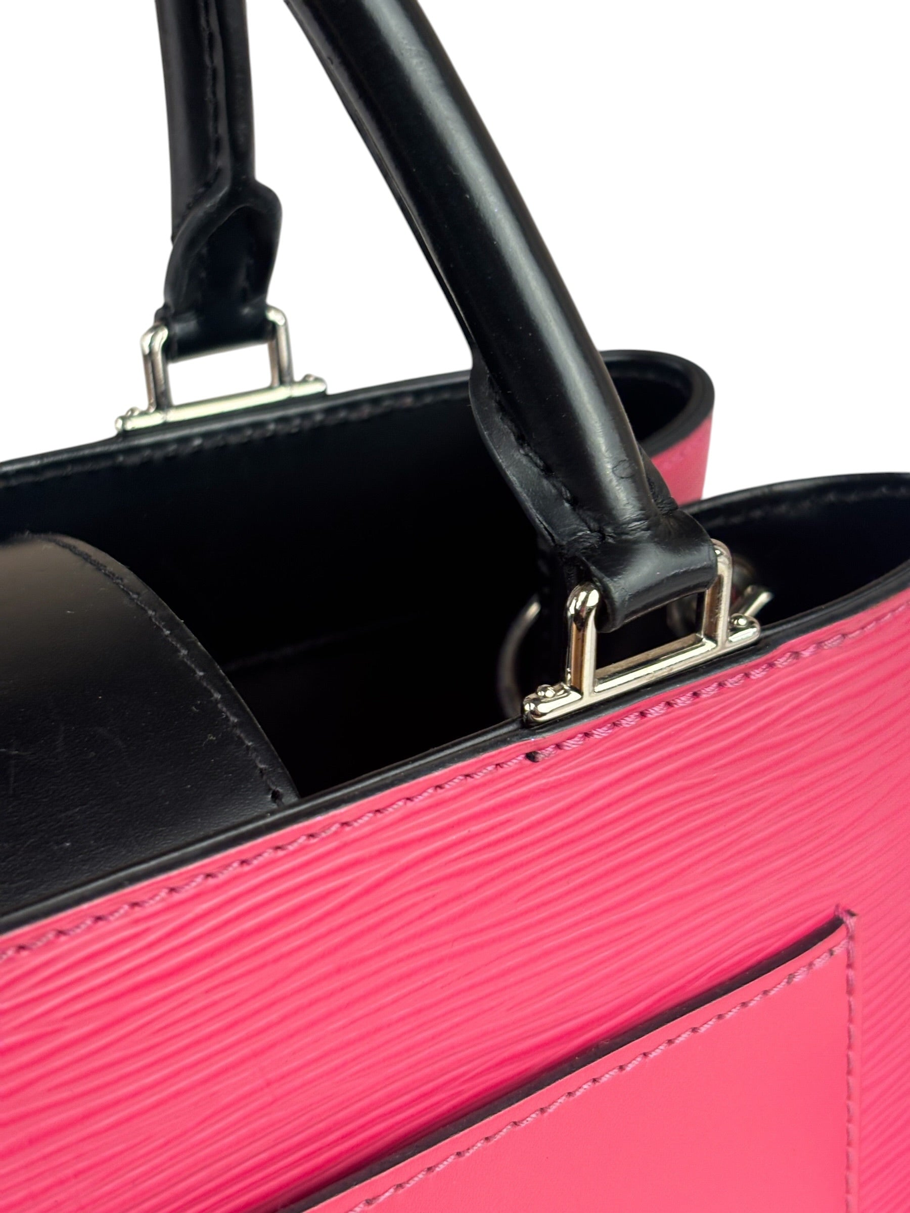 Louis Vuitton Pink Epi Kleber PM
