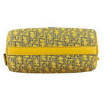 Christian Dior Yellow Oblique Canvas Lingot 22 Shoulder Bag