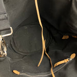 Prada Black Canapa 2Way Handbag