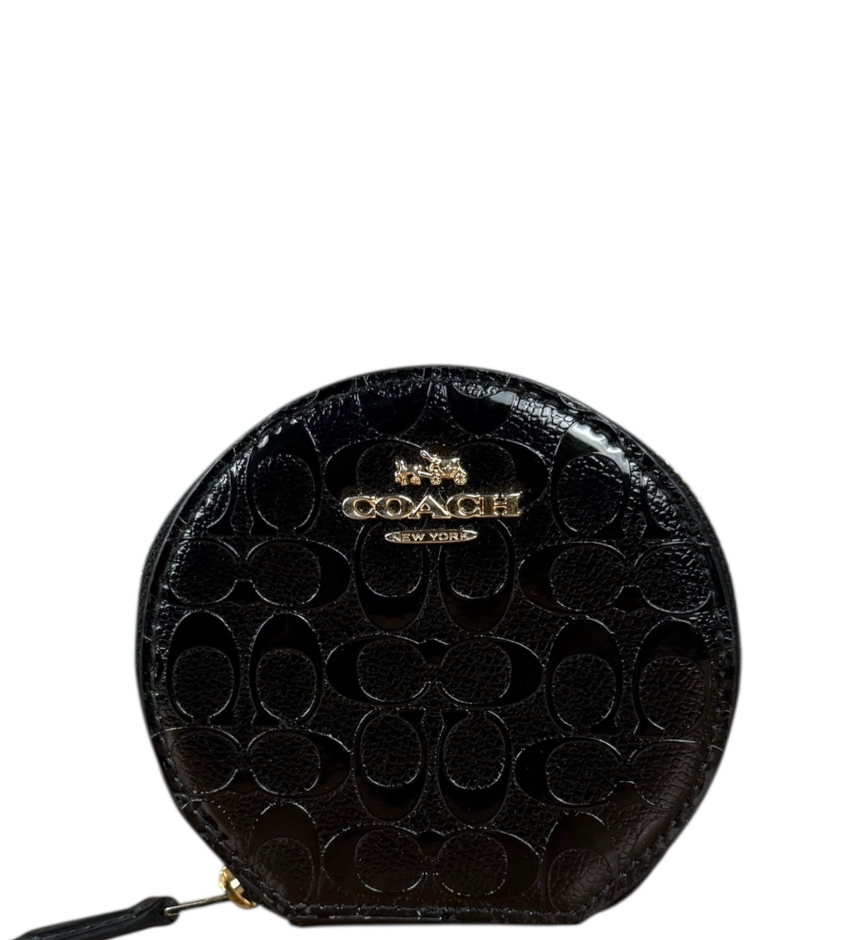 Coach Monogram Circle pouch