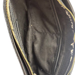 Valentino Black Leather Mario Spa Flap Bag