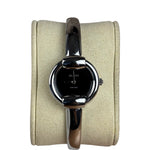 Gucci 1400L Black Dial Bangle Band