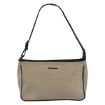 Gucci Vintage Beige Canvas Mini Pochette Handbag