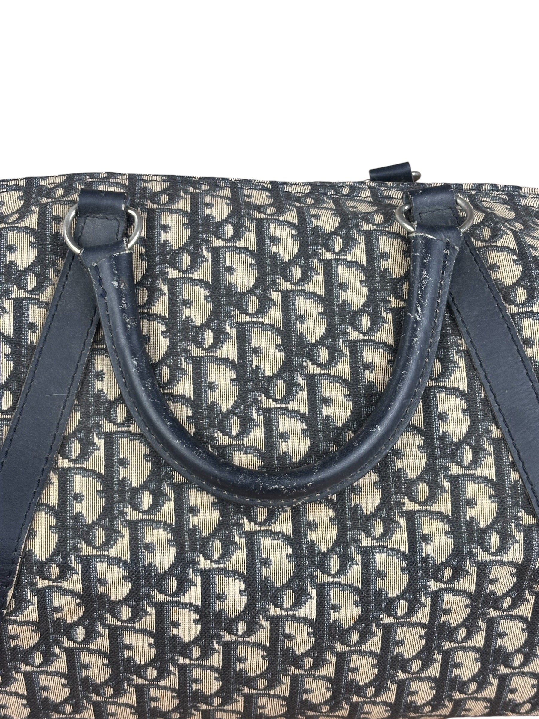 Christian Dior Vintage Trotter Boston Hand Bag