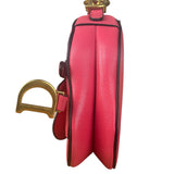 Christian Dior Pink Sanddle Micro Shoulder Bag