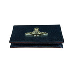 Vivienne Westwood Leather Orb Emblem Card Case