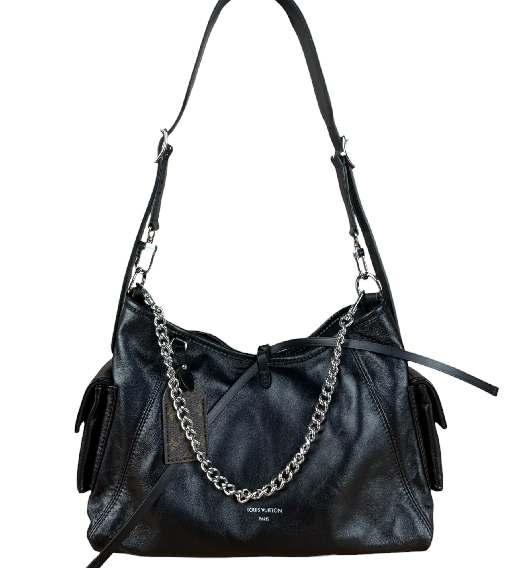 Louis Vuitton Black CarryAll Cargo Vibe PM