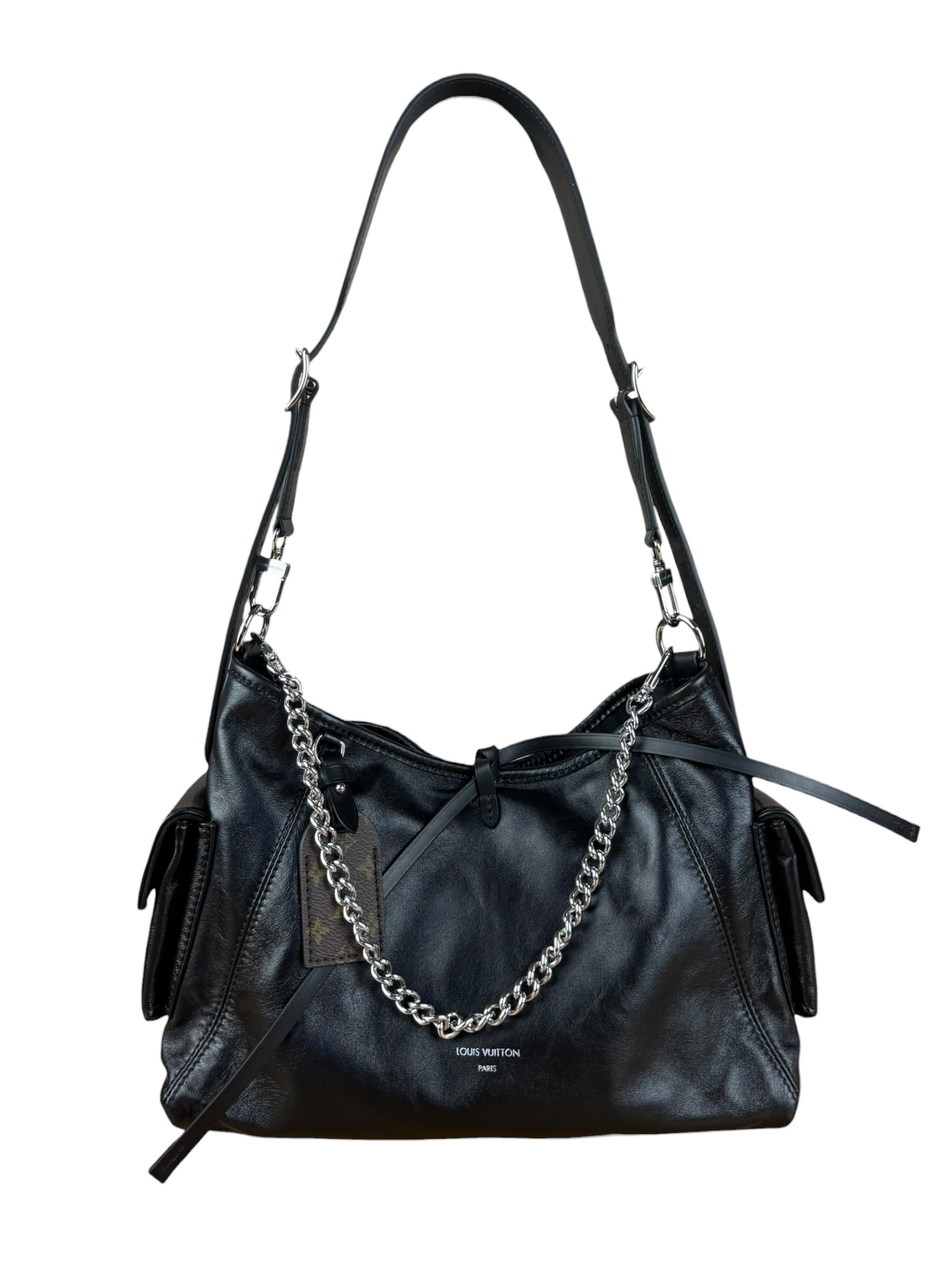 Louis Vuitton Black CarryAll Cargo Vibe PM