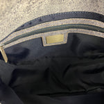 Fendi Light Denim Toned Canvas Baguette Shoulder Bag