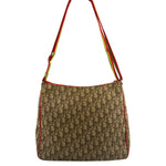 Christian Dior Vintage Monogram Rasta Trotter Messenger Bag