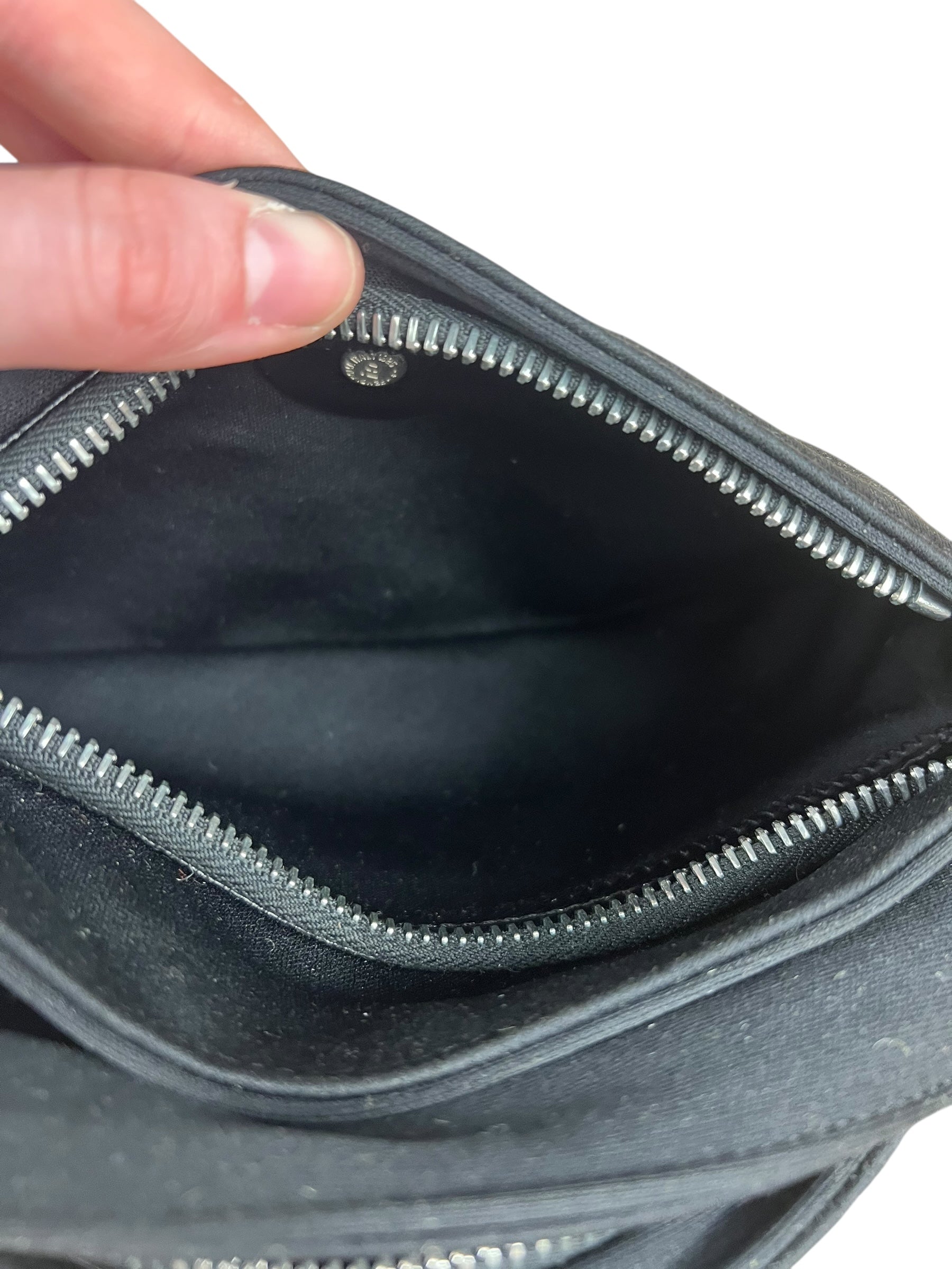 Fendi Mini Baguette Neoprene Black