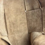 Bottega Veneta Brown Suede Maxi Intrecciato Arco Tote