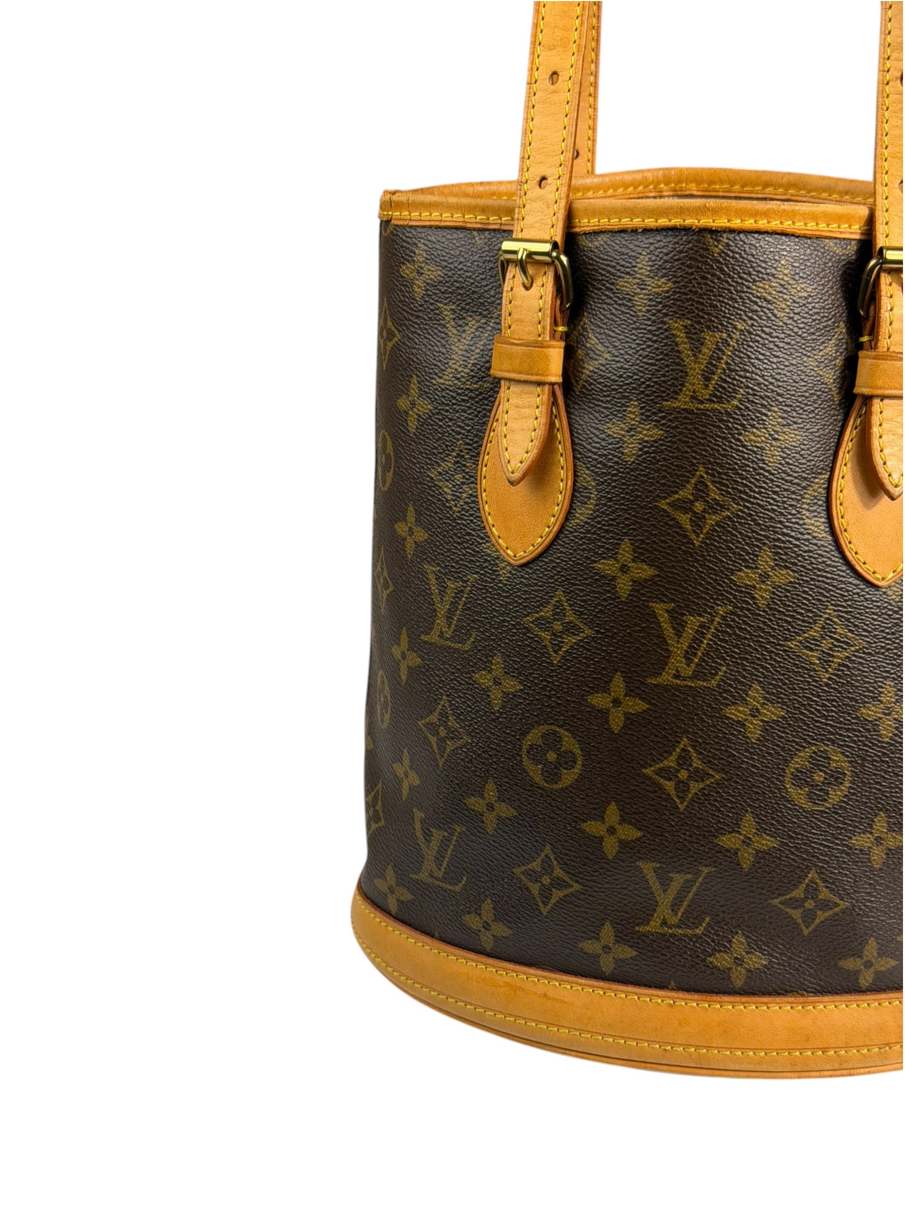 Louis Vuitton Monogram Petit Bucket Bag PM
