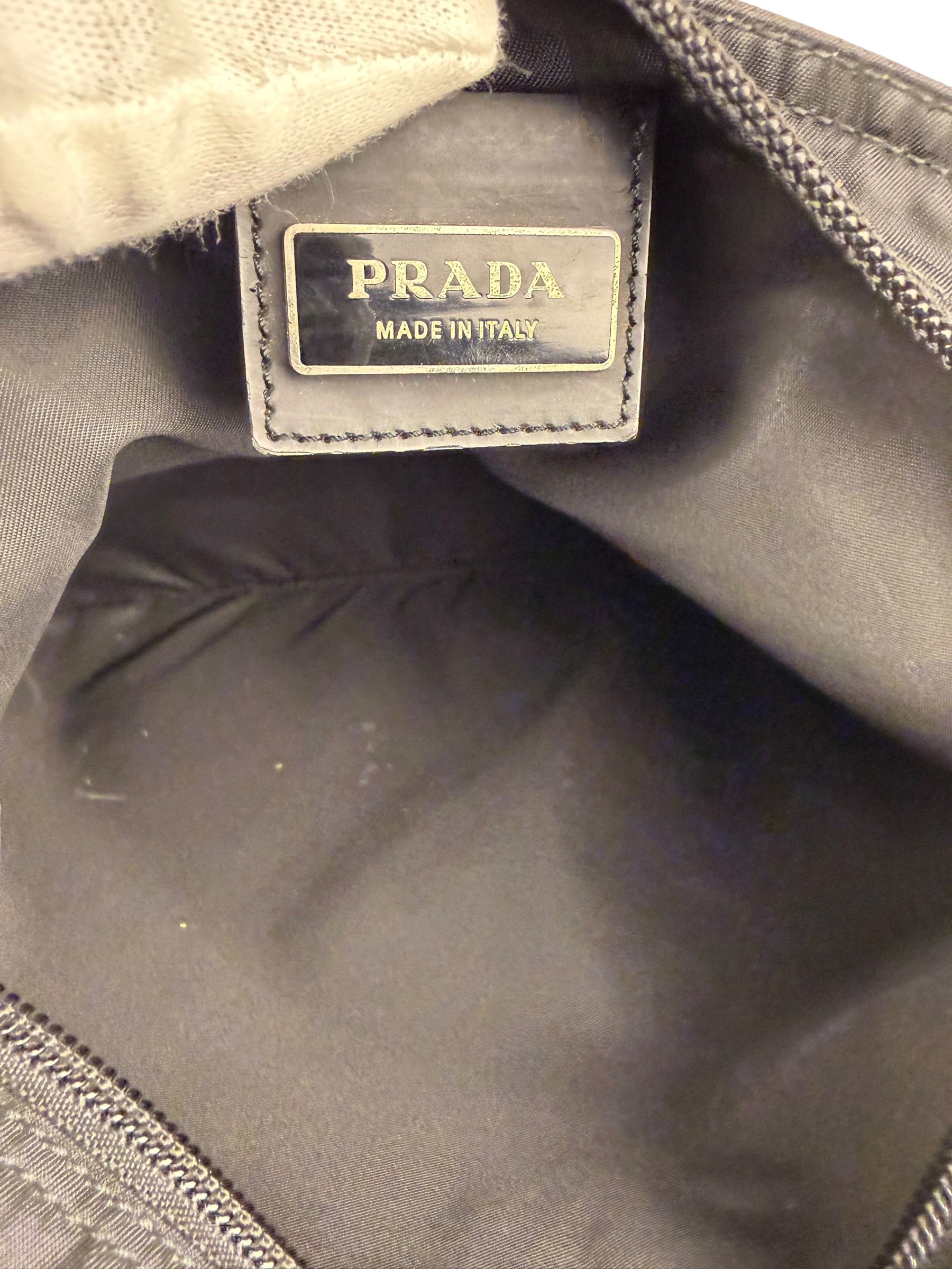 Prada Black Tessuto Nylon Crossbody Bag
