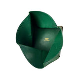 Hermes Green Leather Zoulou Coin Purse