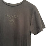 Prada Logo Black Short Sleeve