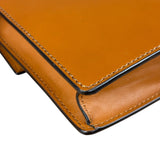 Fendi Brown/Cream Leather Jacquard FF Zucca Baguette