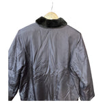 Flash Moonbat Brown Rabbit Fur Reversible Coat