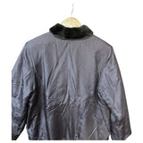 Flash Moonbat Brown Rabbit Fur Reversible Coat