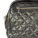 Chanel Black Caviar Quilted Coco Cocoon Bowler Bag 2009