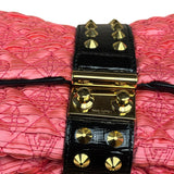Louis Vuitton Limited Edition Bunny Pink Leather Monogram Coquette Clutch