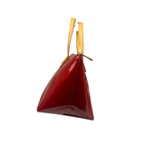 Louis Vuitton Red Monogram Vernis Bellevue Handbag PM