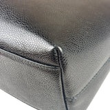 Chanel Vintage Black Caviar Leather Timeless Chain Shoulder Tote 1998