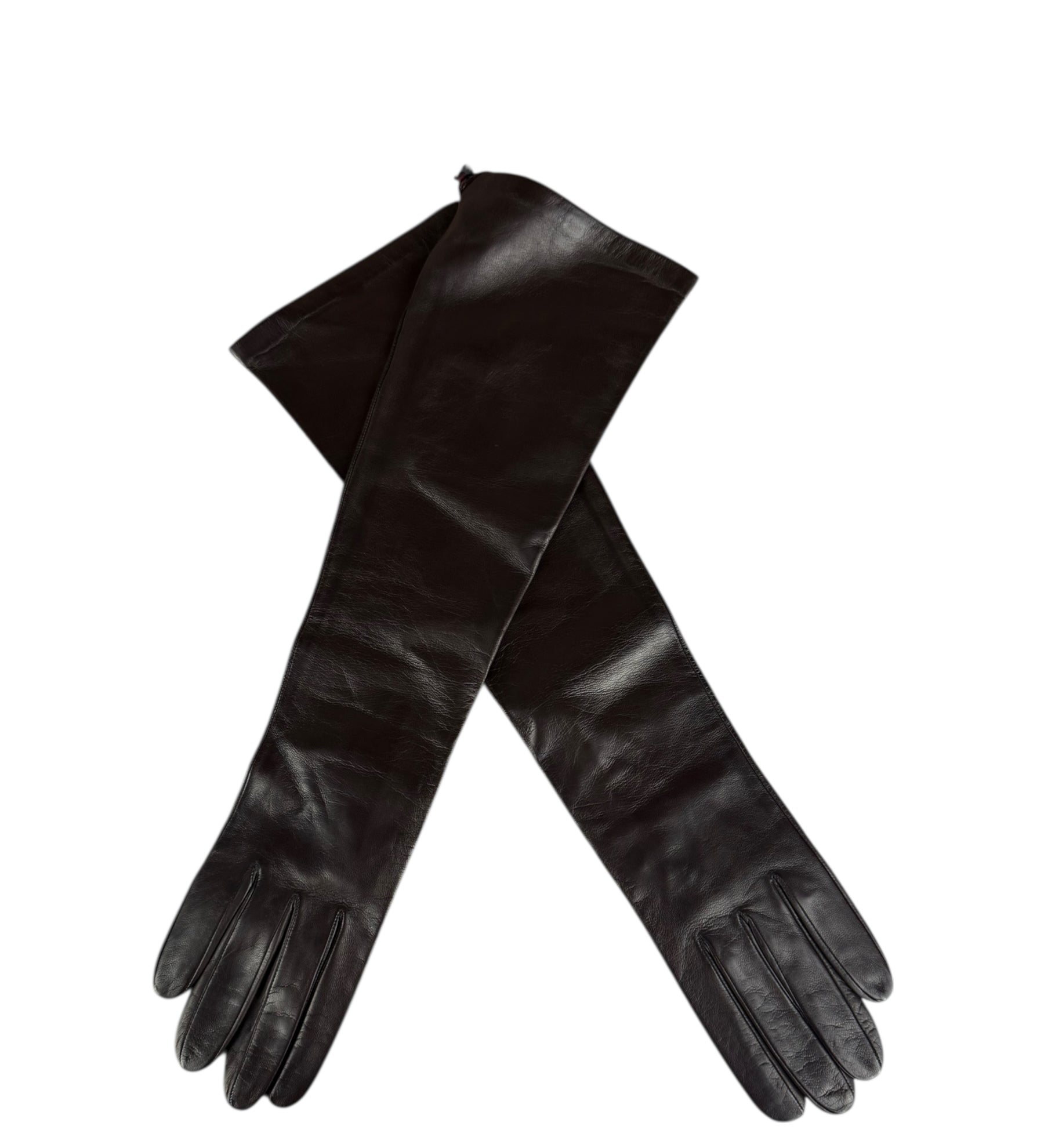 Nieman Marcus Leather Full Length Gloves