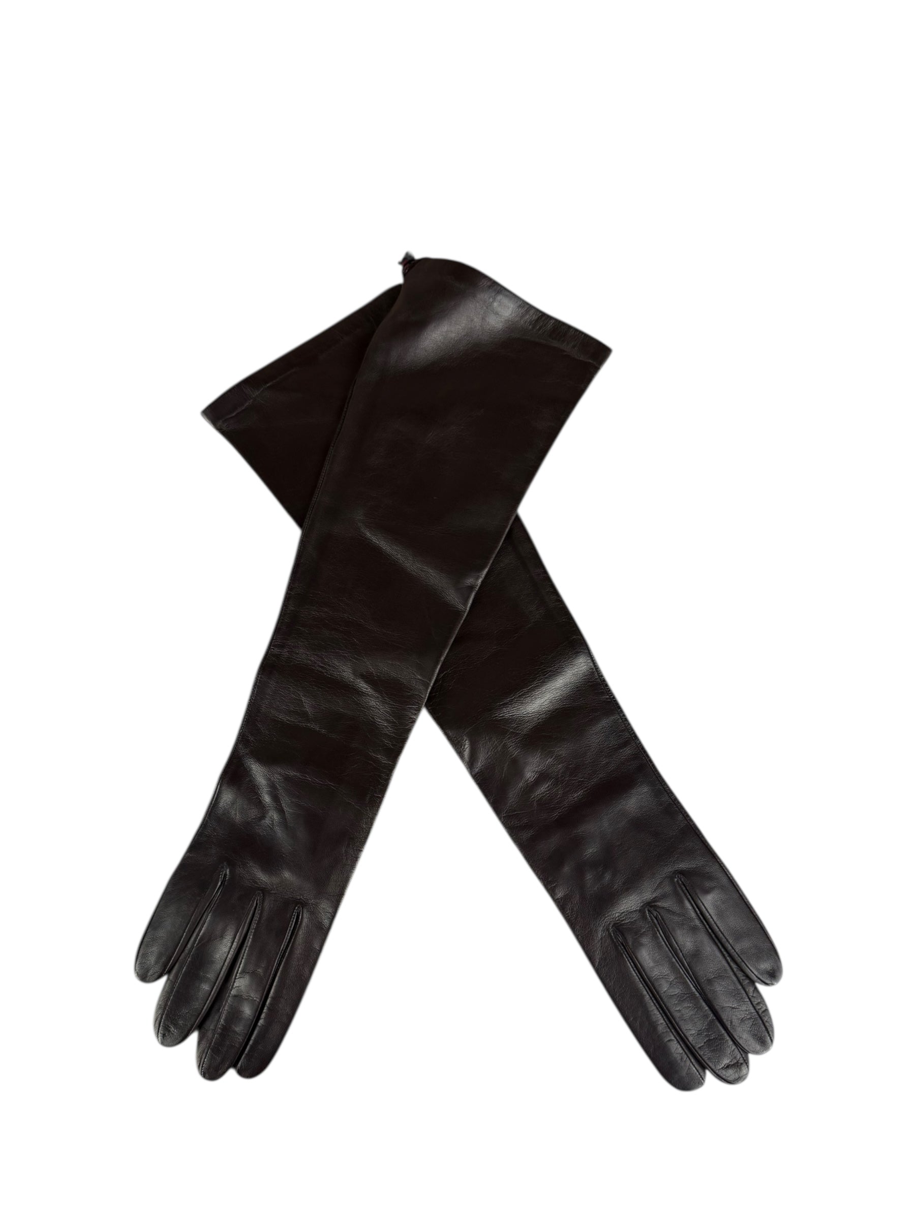 Nieman Marcus Leather Full Length Gloves