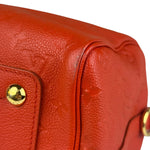 Louis Vuitton Orange Monogram Empreinte Speedy Bandouliere 30