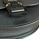 Christian Dior Black Leather Gallup Mini Shoulder Bag