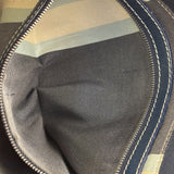 Fendi FF Wave Buckle Denim Baguette