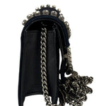 Gucci Mini Velvet Black Rhinestone Dionysus Crossbody