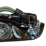 Loewe Vintage Nappa Aire Brown Patent Handbag