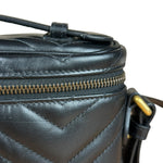 Gucci Black Marmont Vanity Shoulder/Hand Bag