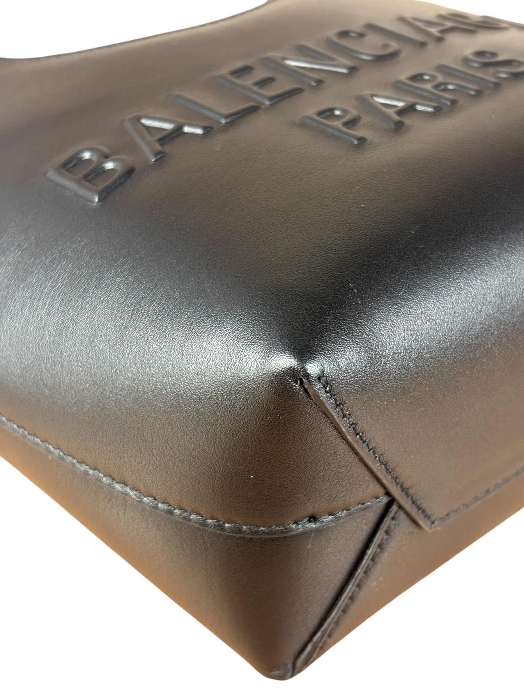 Balenciaga Black Leather Mary-Kate XS Tote Bag