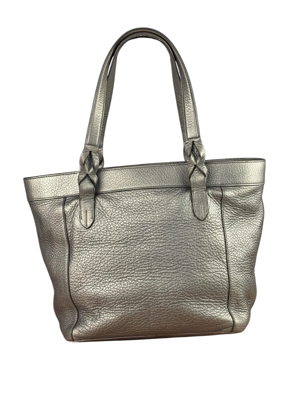 Loewe Anagram Metallic Leather Tote