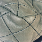 Chanel Sage Green Quilted Leather Flap Bag 2011