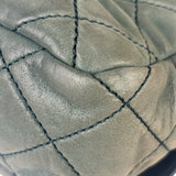 Chanel Sage Green Quilted Leather Flap Bag 2011