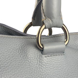 Prada Light Blue Vitello Daino Leather Tote