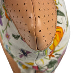 Gucci Vintage Leather/Canvas Blooms Crossbody