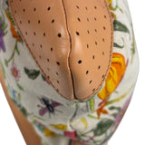 Gucci Vintage Leather/Canvas Blooms Crossbody