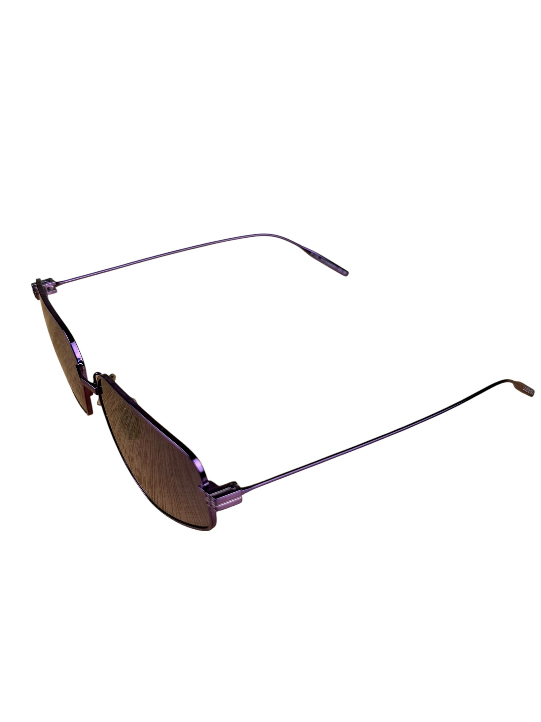 Givenchy Purple Metal Frame Sunglasses