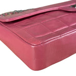 Chanel Pink CC 2002 Chocolate Bar Chain Flap
