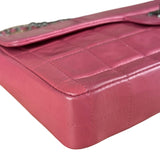 Chanel Pink CC 2002 Chocolate Bar Chain Flap