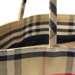 Burberry Vintage Nova Check Canvas Shoulder Tote